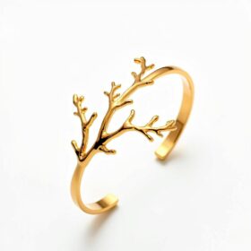 Kelp Organic Gold Bracelet